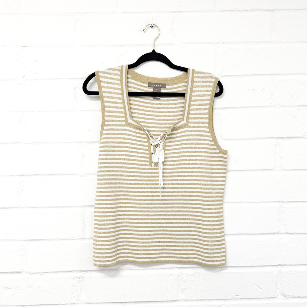 Kenar Sweater Tank Striped